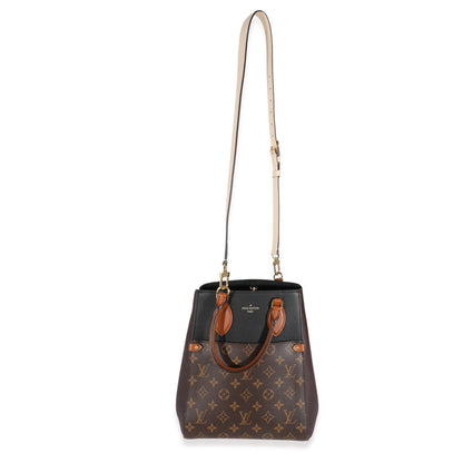 Louis Vuitton Monogram Canvas Calfskin Fold Tote MM