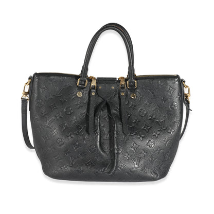 Louis Vuitton Black Empreinte Mazarine MM