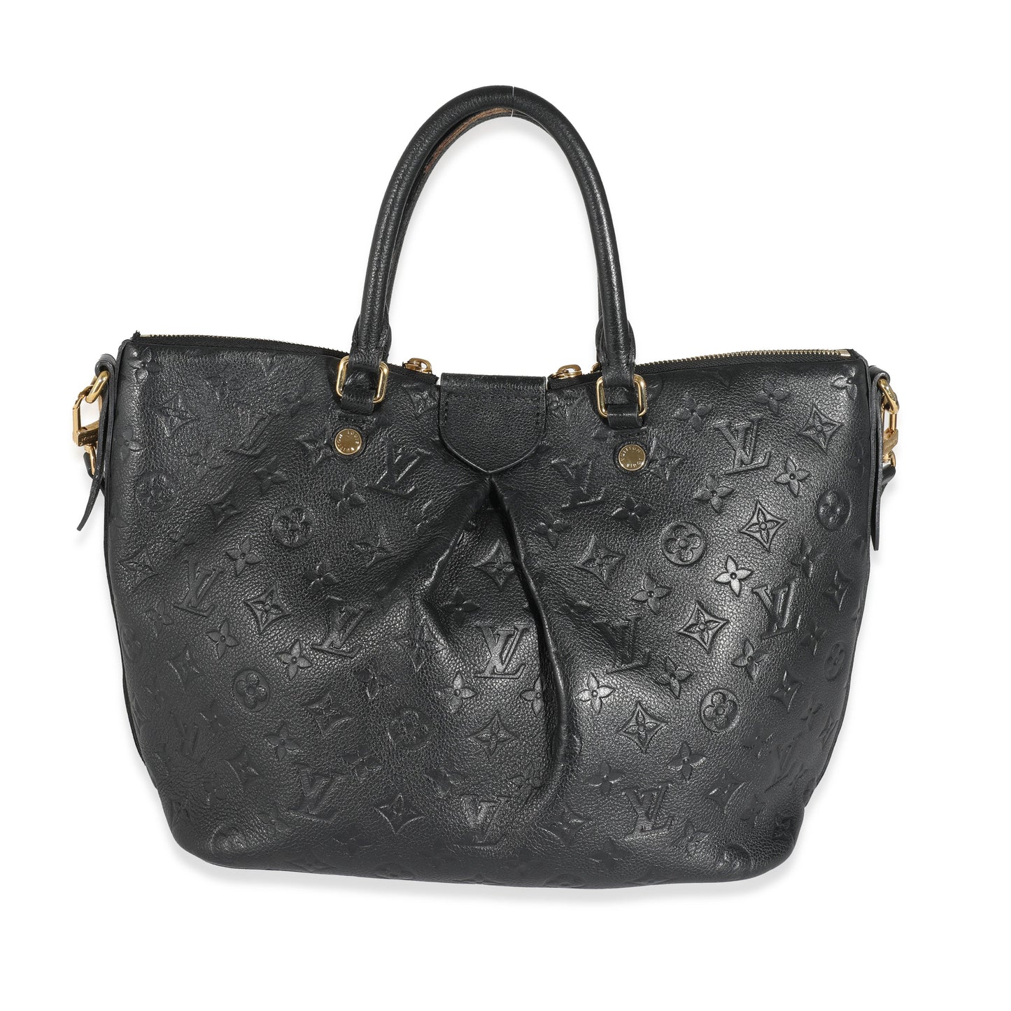 Louis Vuitton Black Empreinte Mazarine MM