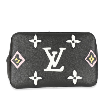 Louis Vuitton Black Monogram Giant Wild At Heart Canvas NéoNoé MM