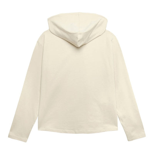 Prada Ivory Hooded Sweatshirt Women