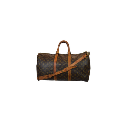 Louis Vuitton Keepall 50 with Bandoulière strap Monogram Canvas