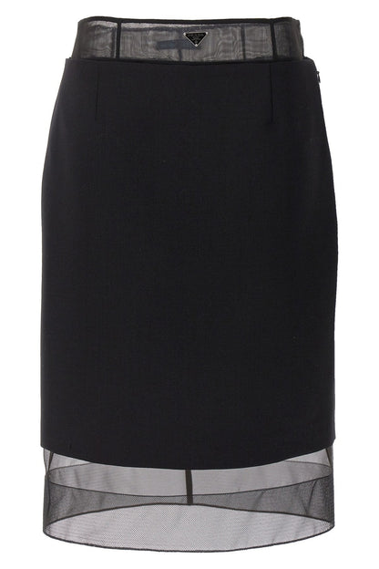 Prada Women Lognuette Skirt