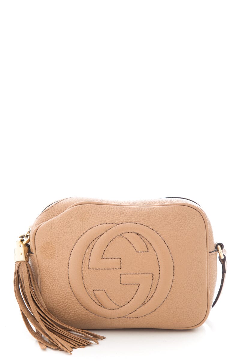 Gucci Beige Soho Disco Handbag