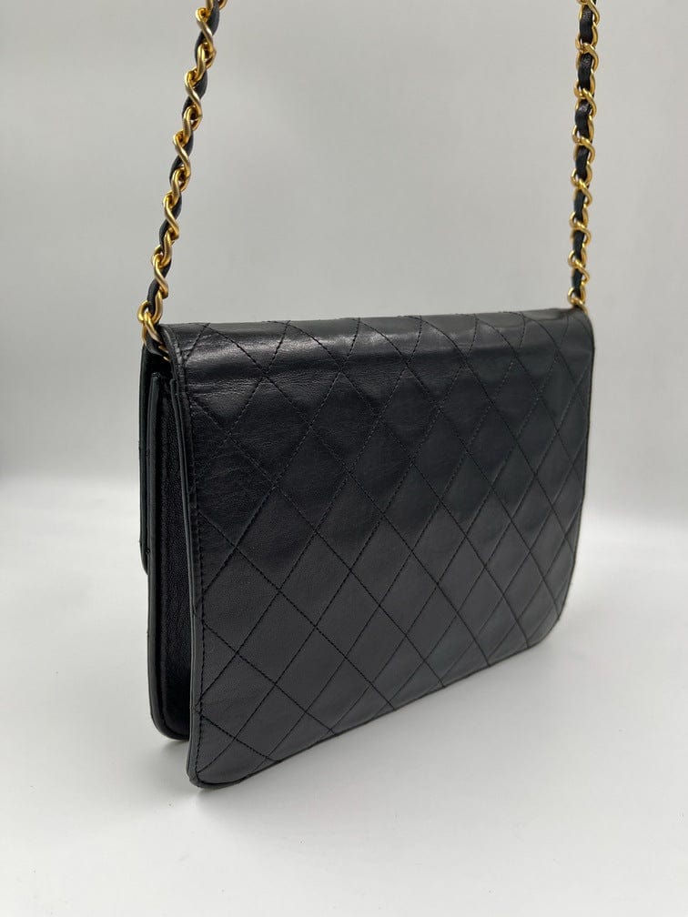 Vintage Black Chanel Flap Bag