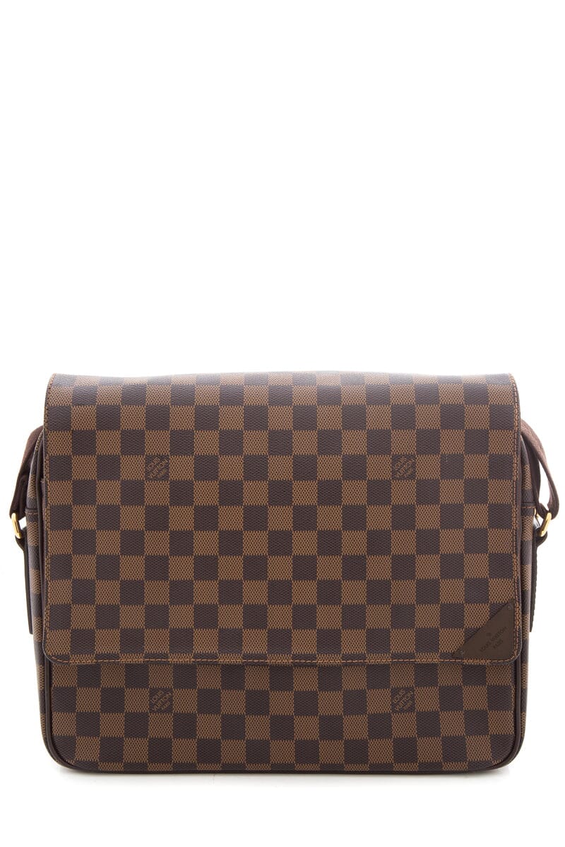 Louis Vuitton Brown Damier Ebene Shelton Handbag