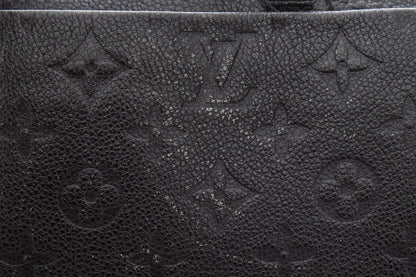 Louis Vuitton Black Monogram Speedy Bandouliere Handbag