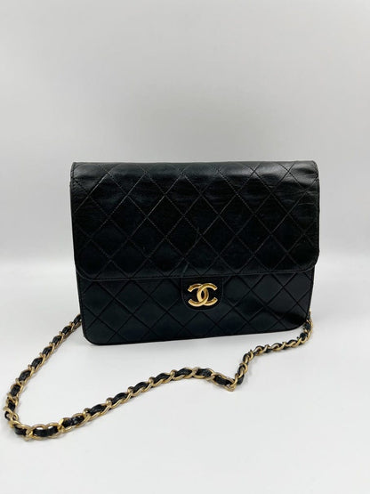 Vintage Black Chanel Flap Bag