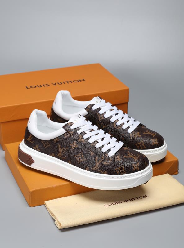 The Bags Vibe - Louis Vuitton Time Out Brown Sneaker