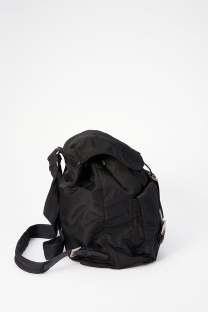 Prada Black Nylon Backpack