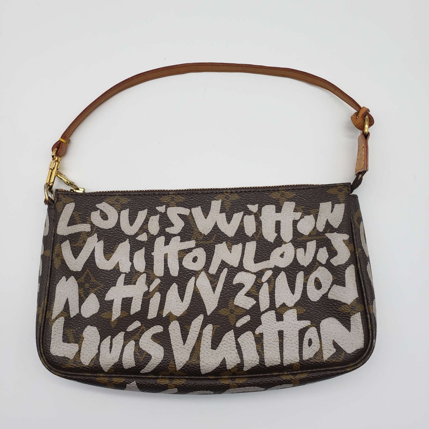 Louis Vuitton Accessories Brown Monogram Graffiti Hand Bag