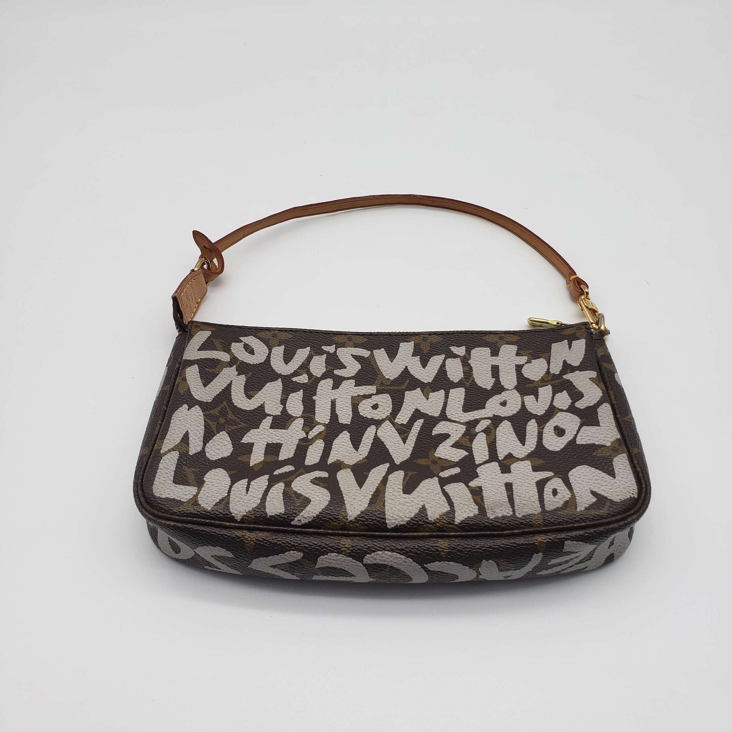 Louis Vuitton Accessories Brown Monogram Graffiti Hand Bag