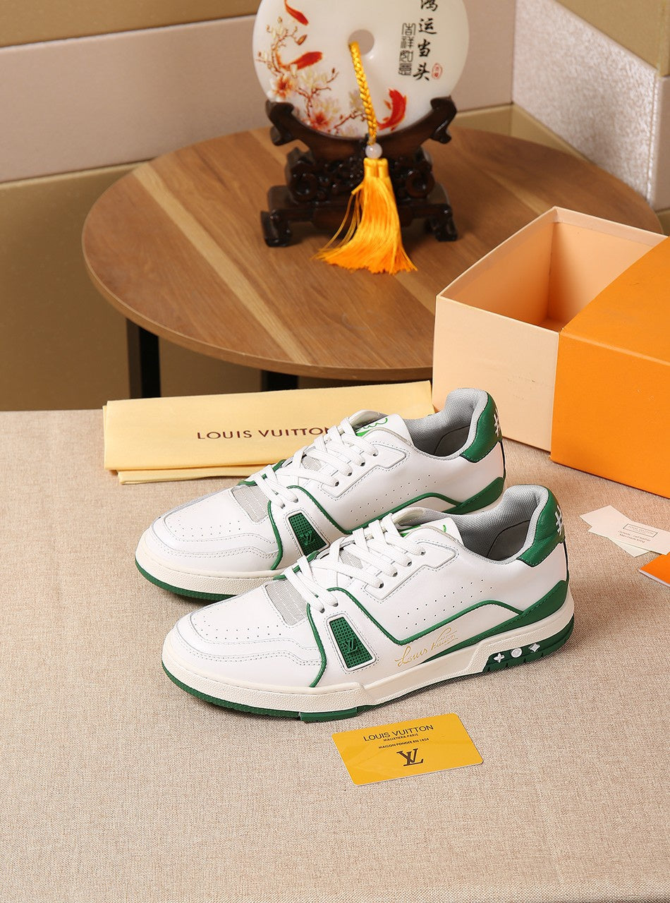 The Bags Vibe - Louis Vuitton Traners Vert Green Sneaker