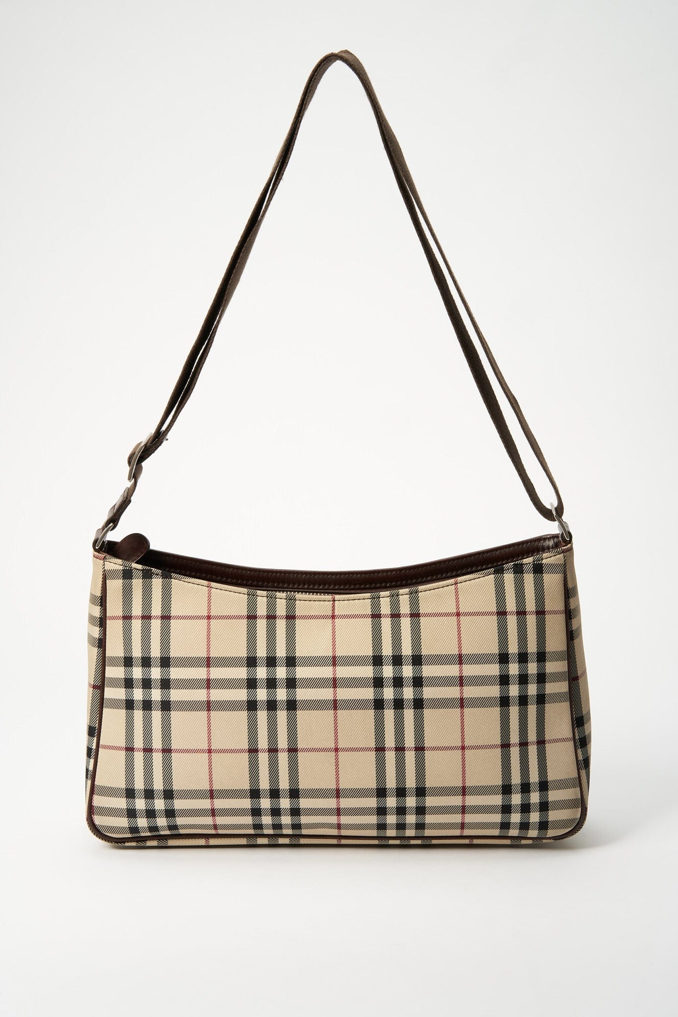 Vintage Burberry Crossbody Bag with Webbing Strap