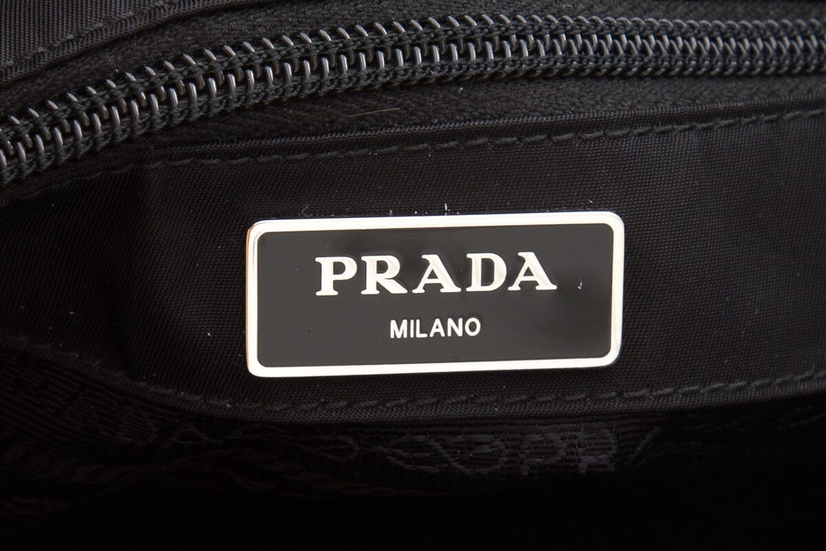 Prada VELA Nylon Studded Tote