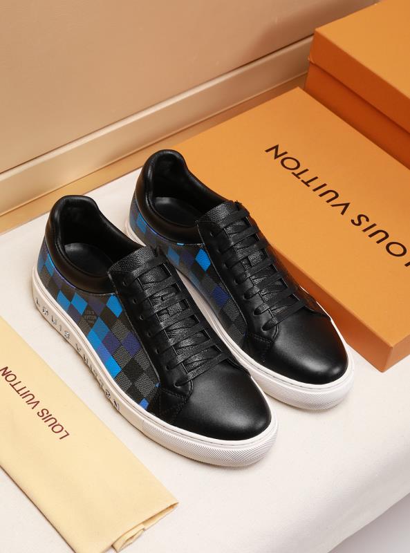 The Bags Vibe - Louis Vuitton Black and Blue Sneaker