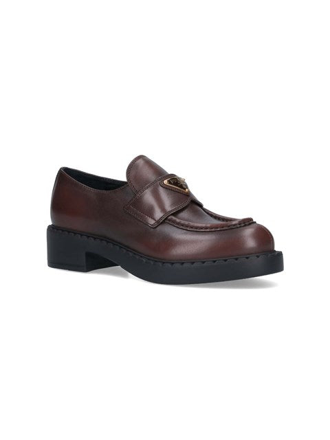 Prada Women Chocolate' Loafers