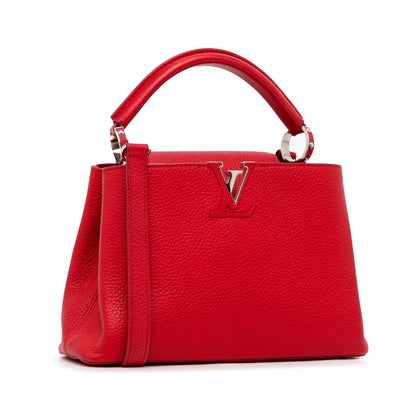 Louis Vuitton Capucines BB Red Taurillon