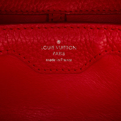 Louis Vuitton Capucines BB Red Taurillon