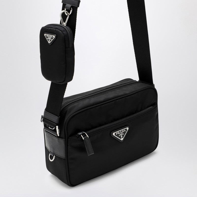 Prada Black Re-Nylon Crossbody Bag Women