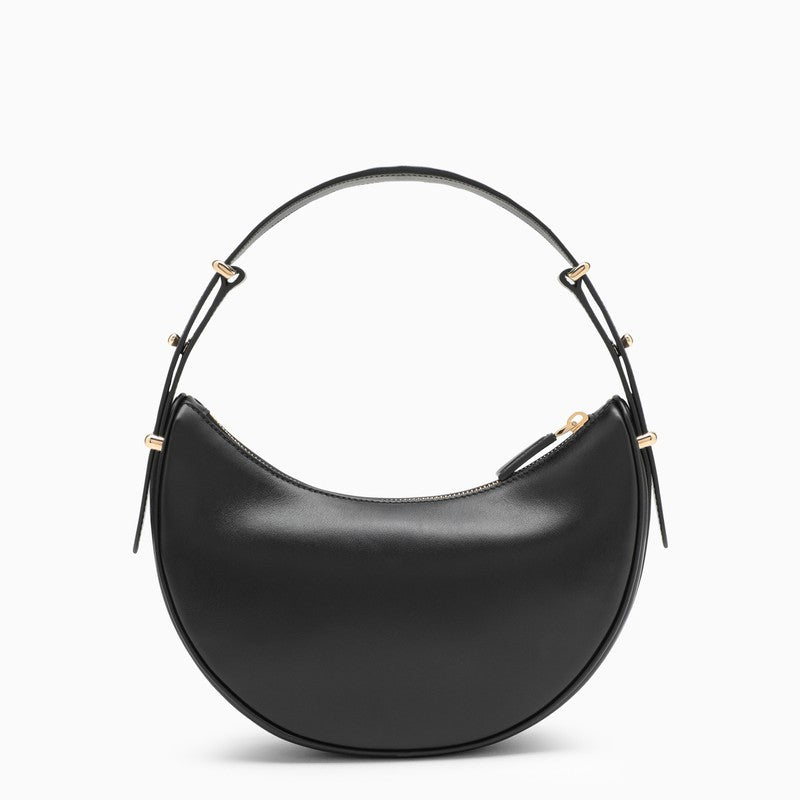 Prada Black Leather Prada Arqué Bag Women