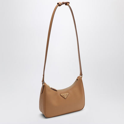 Prada Re-Edition Beige Mini Bag In Saffiano Women