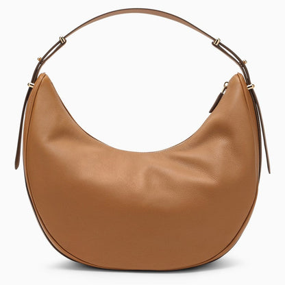 Prada Prada Arqué Caramel Large Leather Shoulder Bag Women