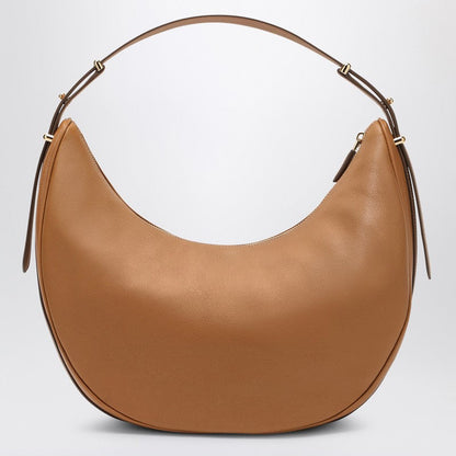 Prada Prada Arqué Caramel Large Leather Shoulder Bag Women