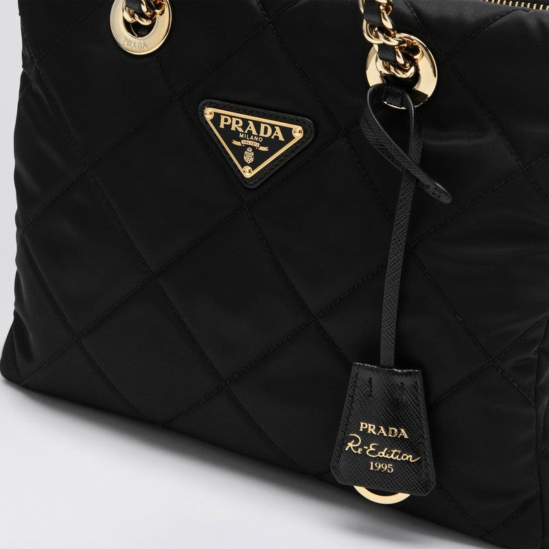 Prada Re-Edition 1995 Chaîne Black Re-Nylon Bag Women