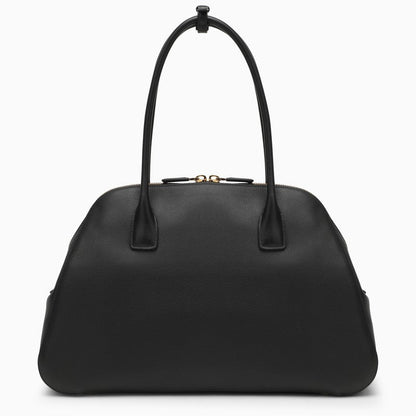 Prada Large Black Leather Shopping Bag Women