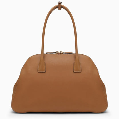 Prada Large Caramel-Coloured Leather Shopping Bag Women