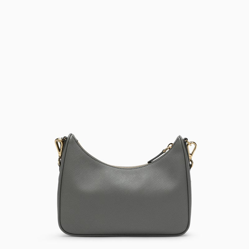 Prada Re-Edition 2005 Slate-Coloured Saffiano Bag Women