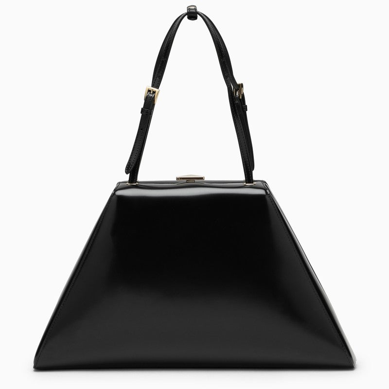 Prada Black Bag In Brushed Leather Women