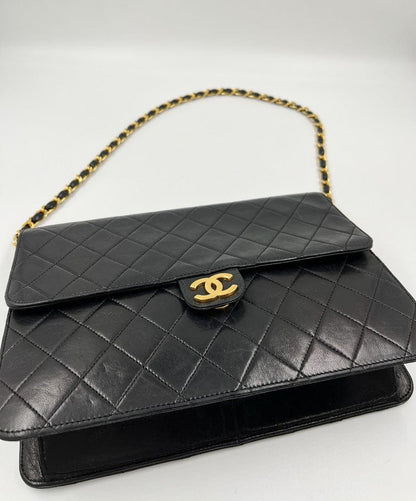 Vintage Black Chanel Flap Bag