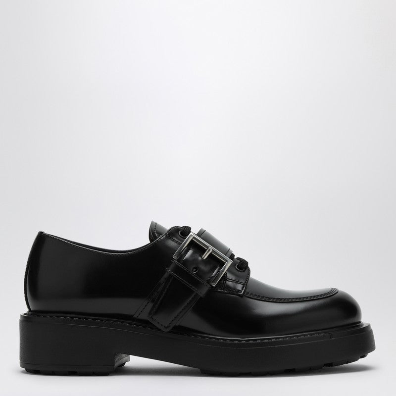 Prada Black Lace-Up With Strap Women