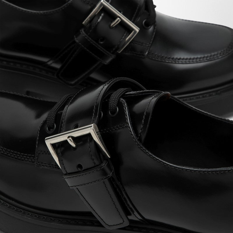 Prada Black Lace-Up With Strap Women