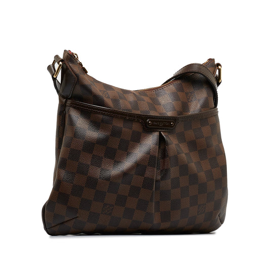 LOUIS VUITTON Damier Ebene Bloomsbury PM Crossbody Bag