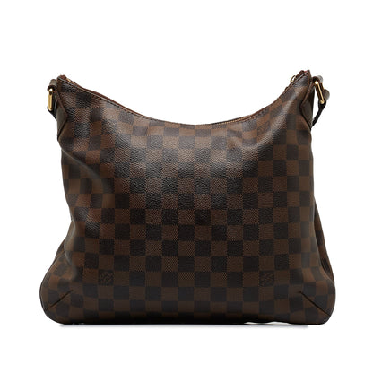 LOUIS VUITTON Damier Ebene Bloomsbury PM Crossbody Bag