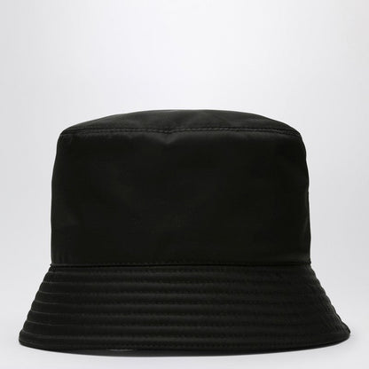 Prada Black Nylon Bucket Hat Women