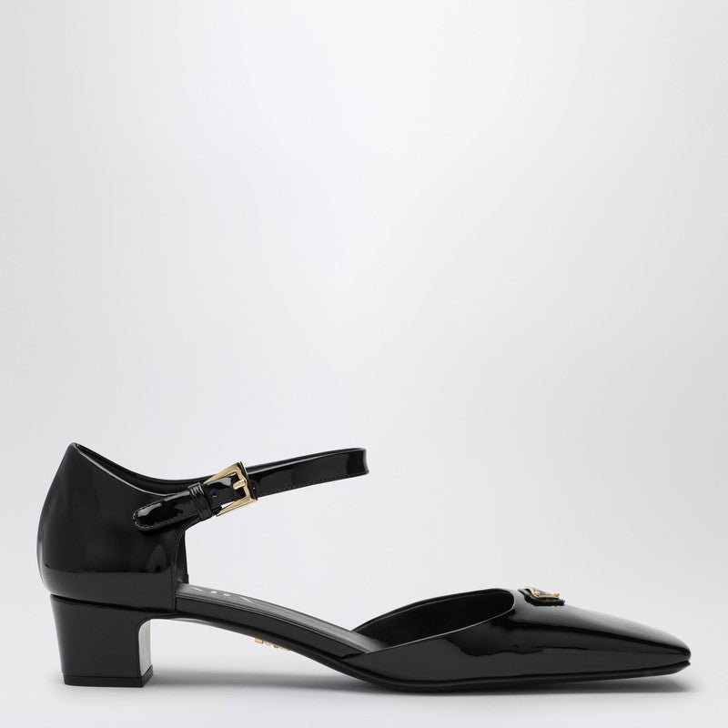 Prada Black Patent Leather Décolleté Women