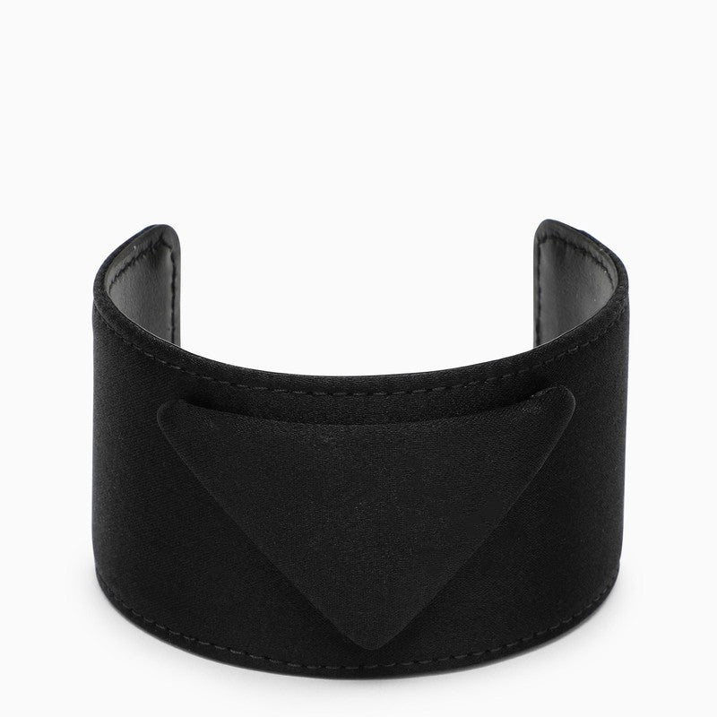 Prada Black Satin Bracelet Women