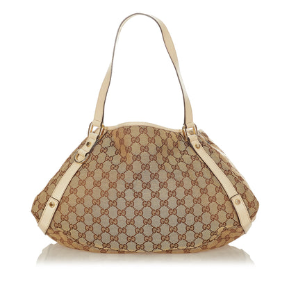 Brown Gucci GG Canvas Pelham Tote Bag