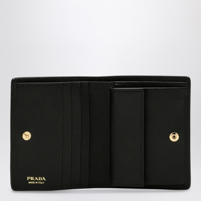 Prada Black Re-Nylon Small Wallet Women