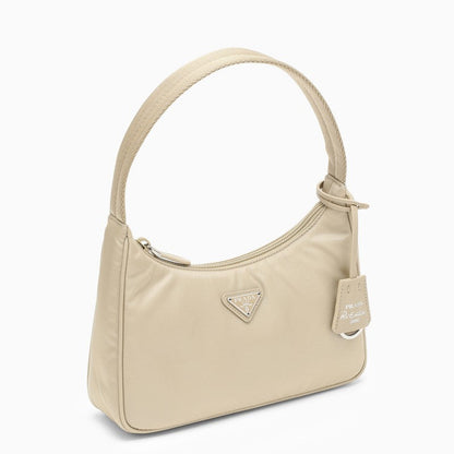 Prada Beige Re-Edition 2000 Mini Handbag Women