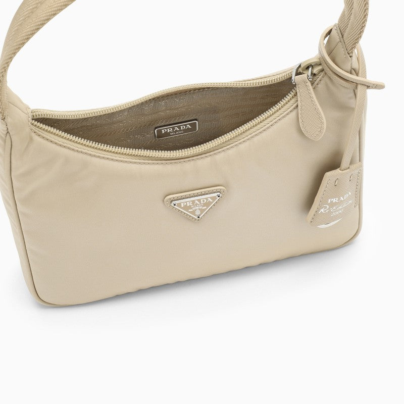 Prada Beige Re-Edition 2000 Mini Handbag Women