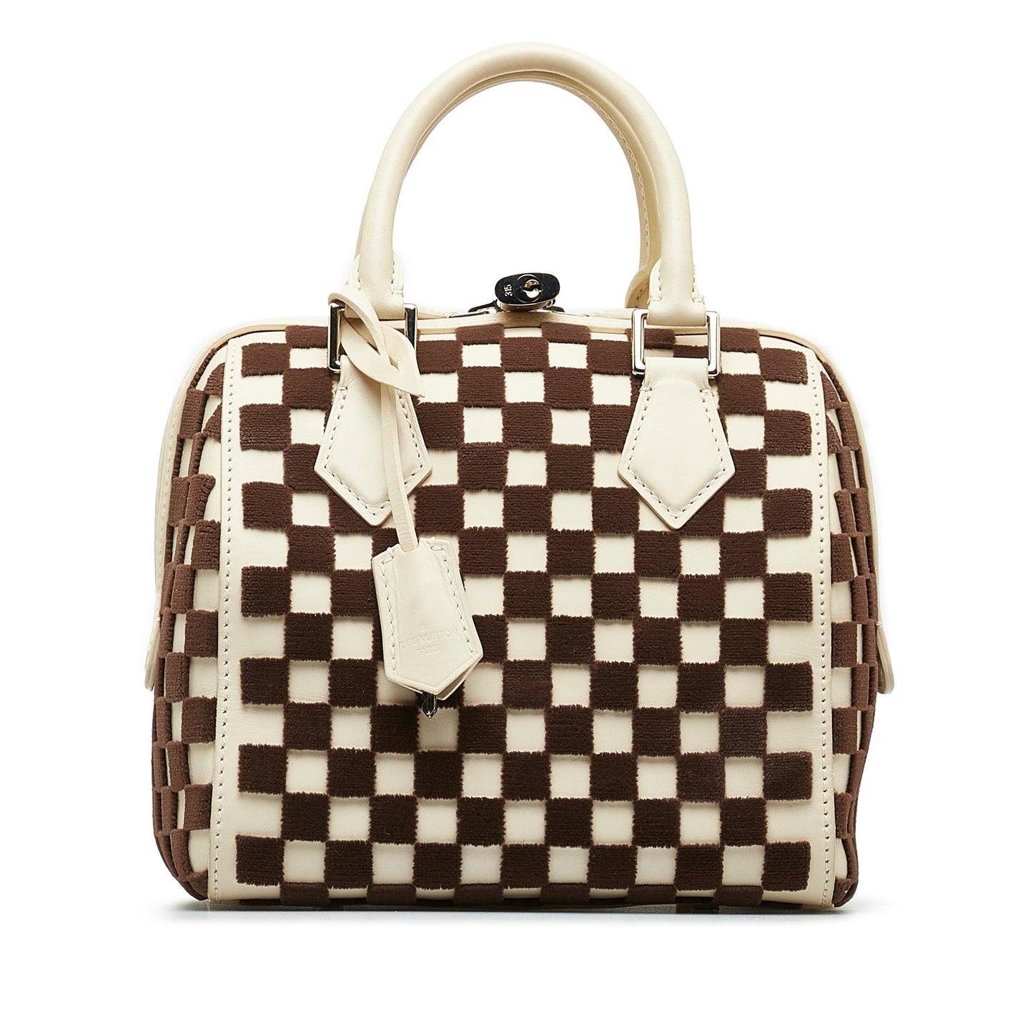 LOUIS VUITTON Damier Cubic Speedy Cube PM Handbag