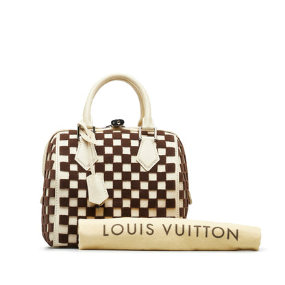 LOUIS VUITTON Damier Cubic Speedy Cube PM Handbag