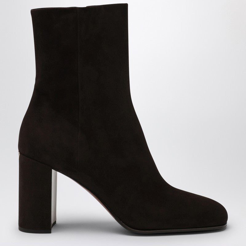 Prada Dark Brown Suede Boot Women