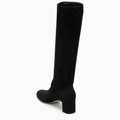 Prada Black Suede Boot Women