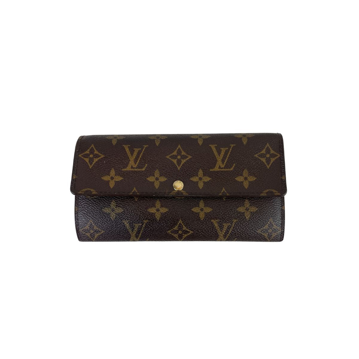 Louis Vuitton International Long Trifold Wallet Monogram Canvas